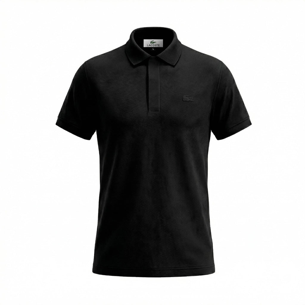 POLO LACOSTE NEGRO IMPORTADO