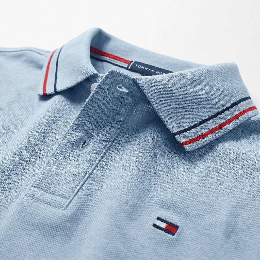 POLO IMPORTADO TOMMY AZUL