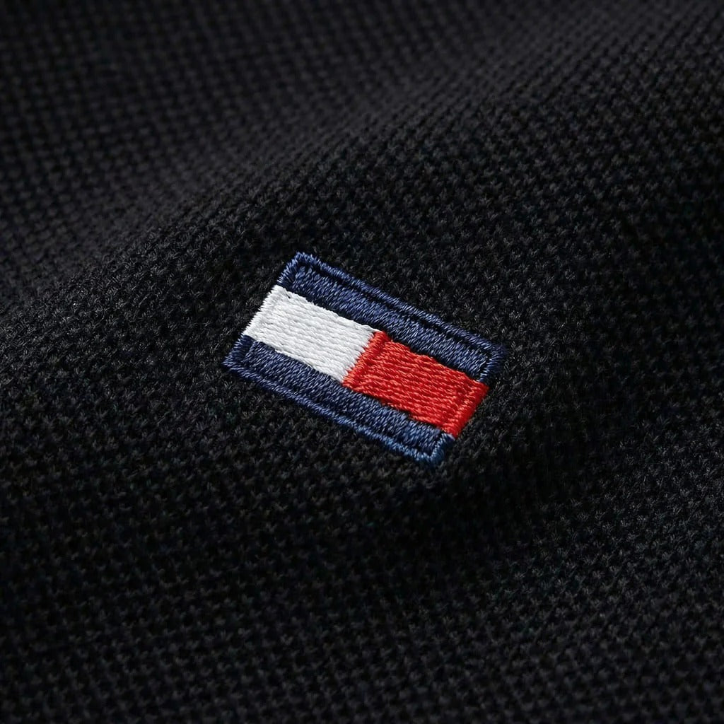 POLO TOMMY NEGRO IMPORTADO