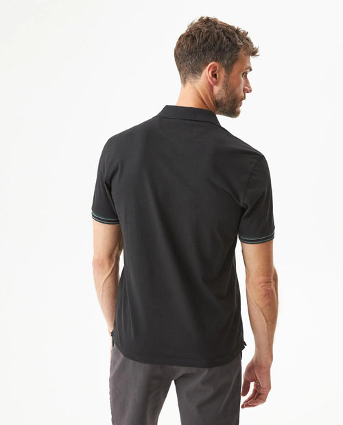 Camiseta Tipo Polo Chevignon para Hombre Negro