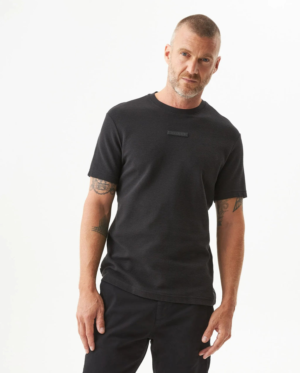 Camiseta Chevignon Manga Corta para Hombre Negro